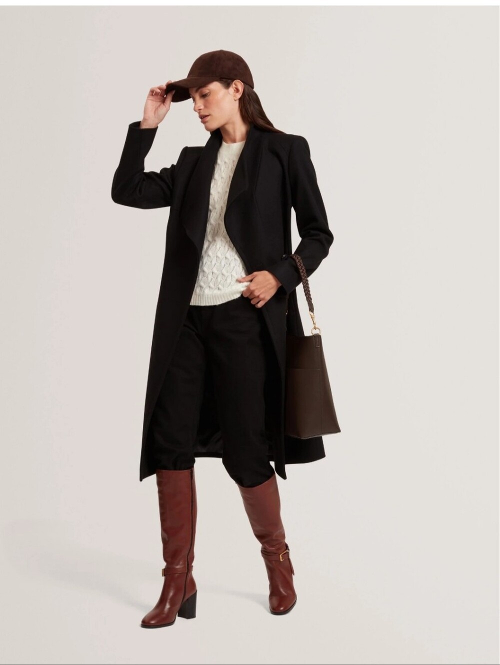 Ted Baker wrap coat - Picture 2 of 8